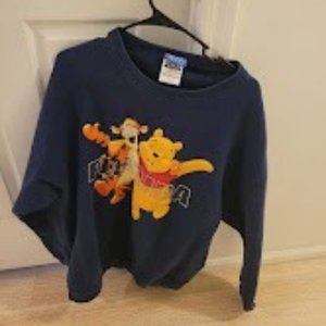 Vintage Pooh & Tigger Florida Sweatshirt Size XL